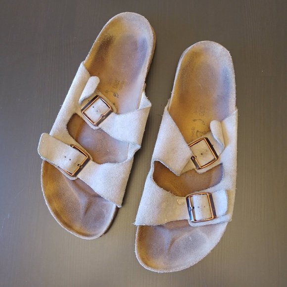 Birkenstock Other - Betula Birkenstock Nubuck Suede Arizona Sandals